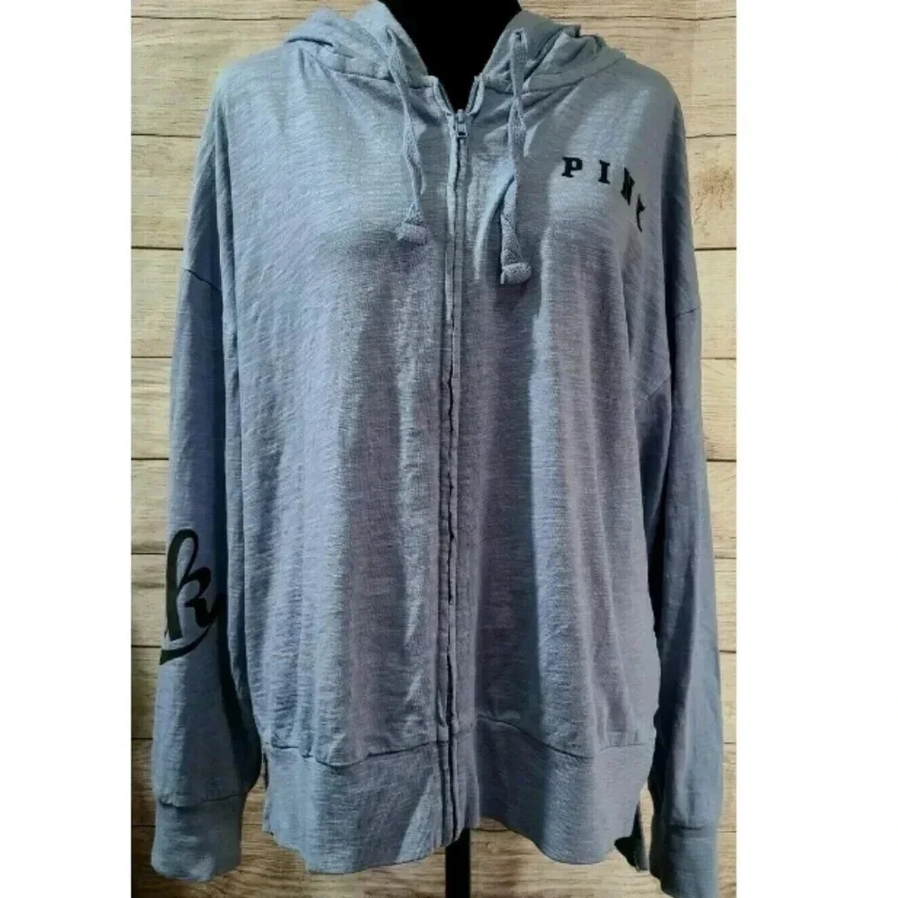 Victoria's Secret Pink Women's Full Zip Hoodie 